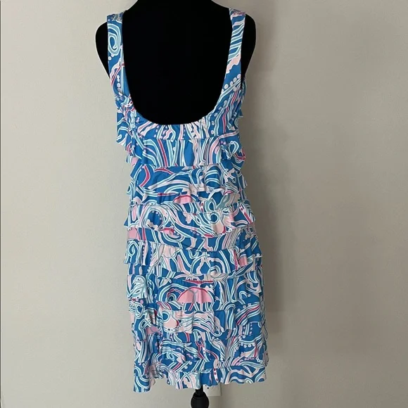 Tango Mango Abstract Print Mini Dress - Picture 3 of 5